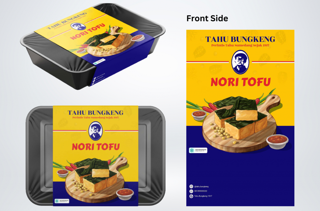 TAHU BUNGKENG Nori Tofu Packaging
